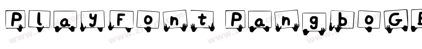PlayFont PangboGBT字体转换